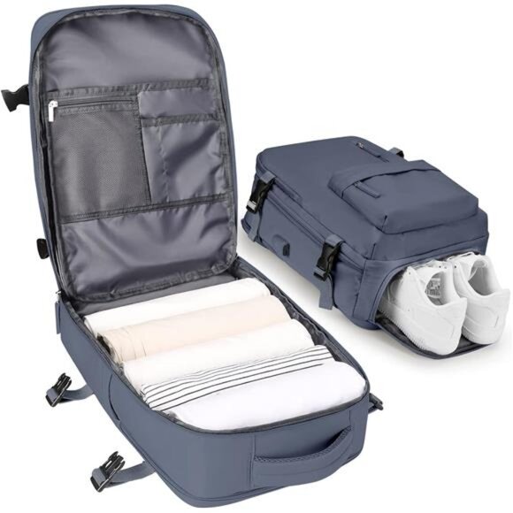 Large Travel Backpack Bag for Women Men,Carry on Backpack,17 Inch Laptop Bag - Picture 1 of 7